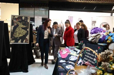 AVM’de el emeği ürünler sergilendi 
