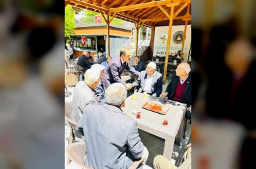 Avşar Aslan Tomarzalılarla bayramlaştı 