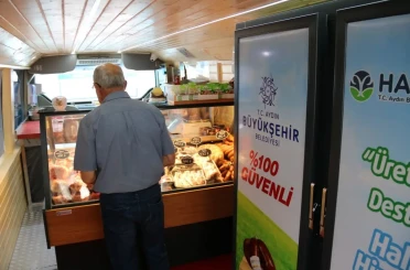 Aydın Büyükşehir Belediyesi’nin mobil hizmetleri Yenipazar’da yoğun ilgi gördü 
