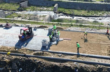 Aydın Büyükşehir’den Buharkent’te yol yapım çalışması 