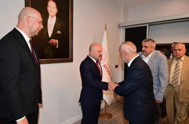 Aydın protokolü bayramlaştı 