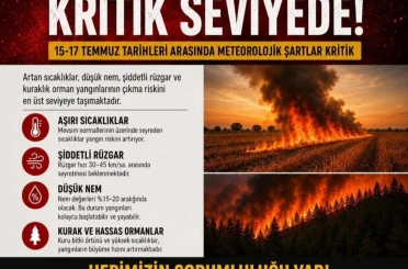 Aydın Valiliği’nden orman yangını uyarısı 