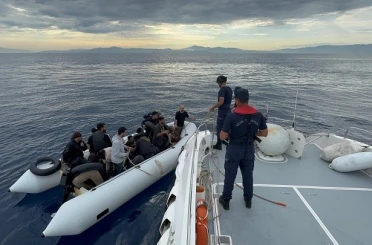Aydın’da 19 düzensiz göçmen kurtarıldı 