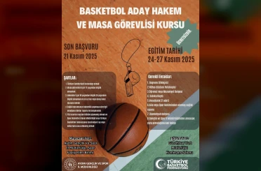 Aydın’da basketbol hakemliği için süreç başladı 