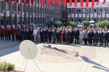 Aydın’da Gençlik Haftası, çelenk töreniyle başladı 