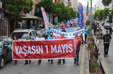Aydın’da ’işçiler’ için yürüdüler 
