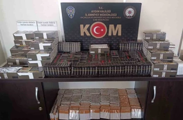 Aydın’da kaçak tütün ve elektronik sigara operasyonu: 6 gözaltı 
