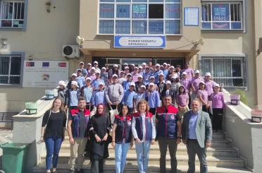 Aydın’da öğrencilere organik tarım anlatıldı 
