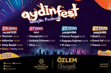 Aydınfest için geri sayım başladı
