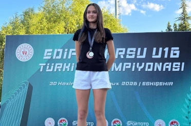 Aydınlı atlet Türkiye ikincisi oldu 