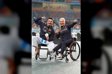 Aydınlı milli sporcu Uslu gümüş madalyanın sahibi oldu 
