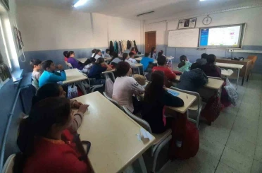 Aydıntepe’de öğrencilere MEBİ tanıtıldı 