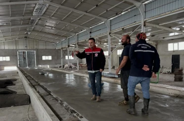 Aydıntepe’deki hayvancılık işletmelerinde kapasite değerlendirmesi yapılıyor 