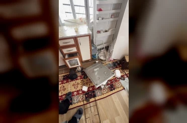Ayılar Trabzon’da yaylalardan sonra mahallelere dadandı 