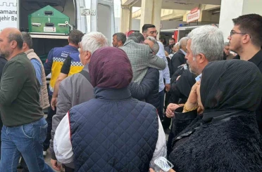 Ayla öğretmenin cenazesi yakınları tarafından hastane morgundan alındı 