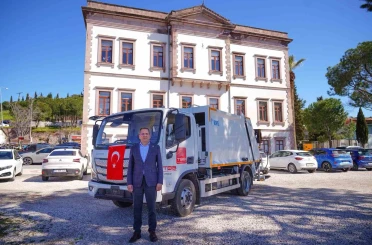 Ayvalık Belediyesi’nin temizlik işleri filosu güçleniyor 