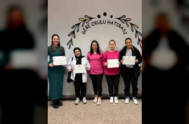 Babaeski’de şubat ayı gebe okulu eğitimleri tamamlandı 