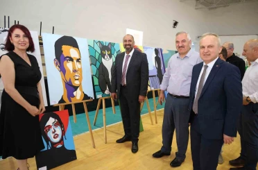 Bafra Fen Lisesi’nde sanat rüzgarı: 106 eser sergilendi 
