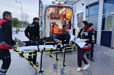 Bafra’da bıçaklı kavga: 1 yaralı 