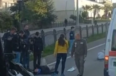 Bafra’da motosiklet kazası: 1 yaralı 