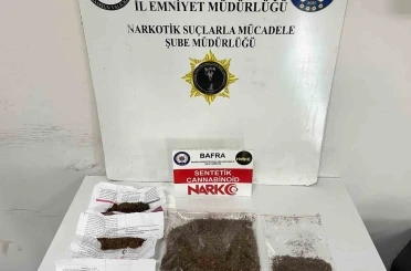 Bafra’da narkotik operasyonu: Uyuşturucu ticareti yaparken yakalandı 