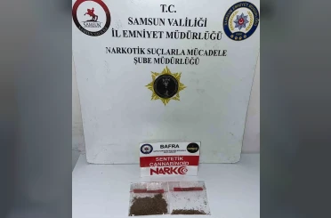 Bafra’da uyuşturucu operasyonunda 1 tutuklama 