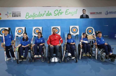 Bağcılar’da Engelli Çocuk Okçuluk Takımı kuruldu 