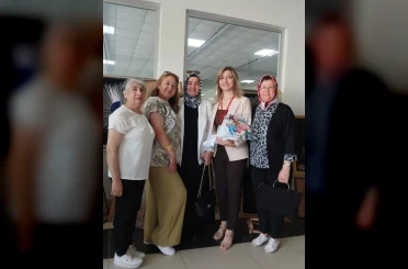 Bahçelievler kursundaki eserler Ahmet Akın’da sergilendi 