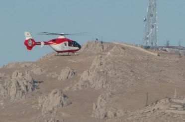 Bahçesaray ve Çatak’tan hastalar helikopterle Van’a nakledildi 