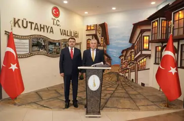Bakan Bak’tan Vali Musa Işın’a ziyaret
