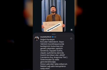 Bakan Çiftçi’den kardeşi kayıp vatandaşa yanıt: "Süreci yakından takip ediyorum" 