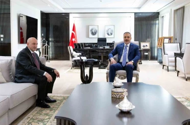 Bakan Fidan, Ankara İl Emniyet Müdürü Yüksek’i kabul etti 