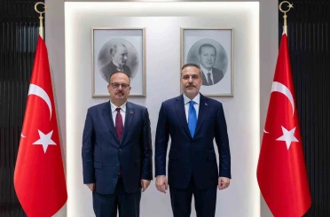 Bakan Fidan, Ankara Valisi Canbolat’ı kabul etti 