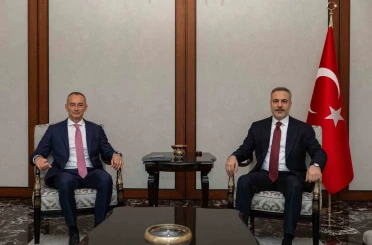 Bakan Fidan, Gazze Yüksek Temsilcisi Mladenov’u kabul etti 