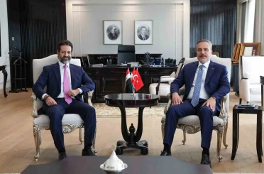 Bakan Fidan, IKBY Başbakan Yardımcısı Talabani ile görüştü 