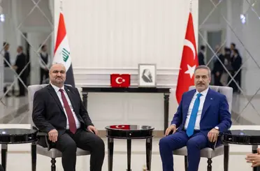 Bakan Fidan, Irak Devlet Bakanı Ağaoğlu ile bir araya geldi
