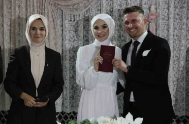 Bakan Göktaş, Çorum’da nikah şahidi oldu 