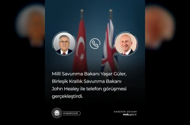 Bakan Güler, İngiliz mevkidaşı ile telefonda görüştü 