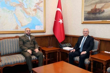 Bakan Güler, Suriyeli mevkidaşı Ebu Kasra ile görüştü 