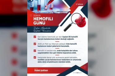 Bakan Işıkhan: "2026 yılı Mart ayı itibarıyla 4 bin hemofili hastamızın tedavi giderlerini karşıladık" 