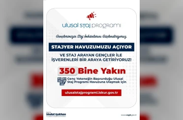 Bakan Işıkhan: "Ulusal Staj Programı’na bugüne kadar yaklaşık 350 bin başvuru yapıldı" 