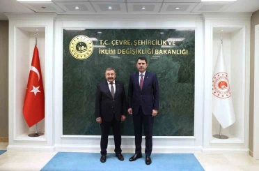 Bakan Kurum, Haymana ve Gölbaşı Belediye başkanlarını kabul etti 