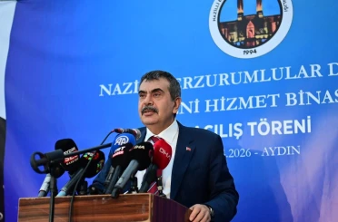Bakan Tekin, Nazilli’de Erzurumlular Derneği’nin açılışına katıldı 