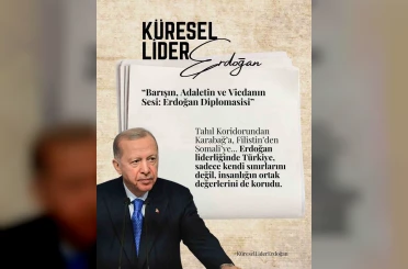 Bakan Tunç: "Cumhurbaşkanımız Recep Tayyip Erdoğan, krizlerin ortasında dengeyi, kaosun içinde adaleti temsil etmektedir" 