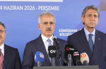 Bakan Uraloğlu, Bayburt-Gümüşhane Havalimanı çalışmalarını yerinde inceledi 