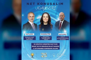 Bakan Uraloğlu Kayseri’de gençlerle buluşacak 
