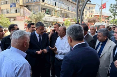 Bakan Yardımcısı Ali Çelik’e Hakkari’de sevgi seli 