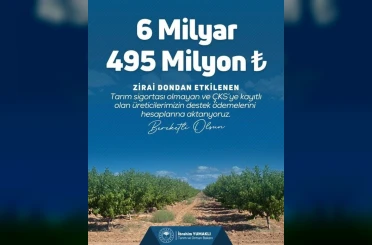 Bakan Yumaklı: "Üreticilerimize toplamda 20 milyar 423 milyon lira zirai don destek ödemesi gerçekleştirdik"