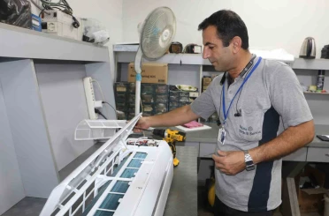 Bakımsız klimalar yangına davetiye çıkartıyor 