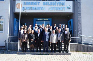 Balıkesir Edremit heyetinden, Van Edremit’e kardeşlik ziyareti 